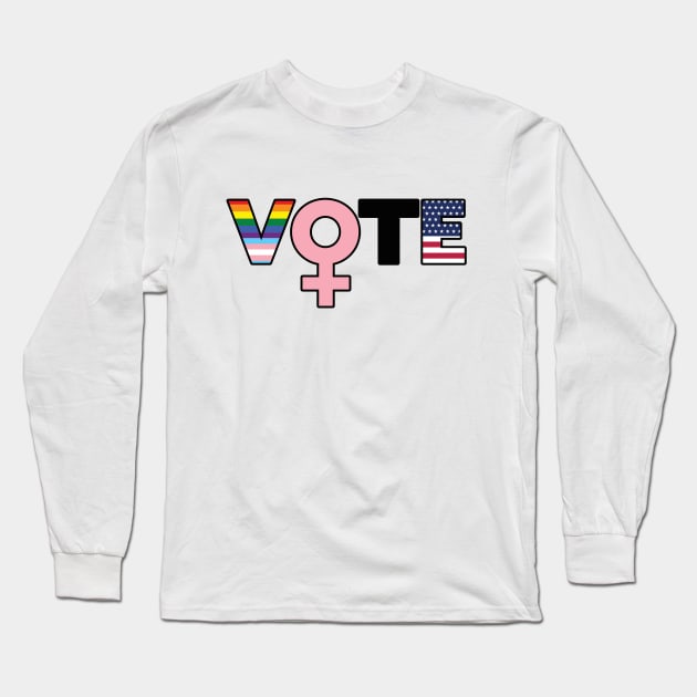 VOTE Long Sleeve T-Shirt by Friend Gate